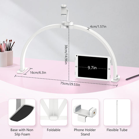 Yokilly folding arch light for desk easy storage and transport