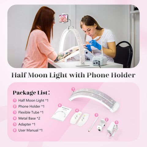 Yokilly versatile light suits nails, crafts, reading, and sewing tasks