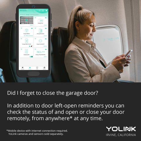 YoLink battery life extended with standard AAA batteries.
