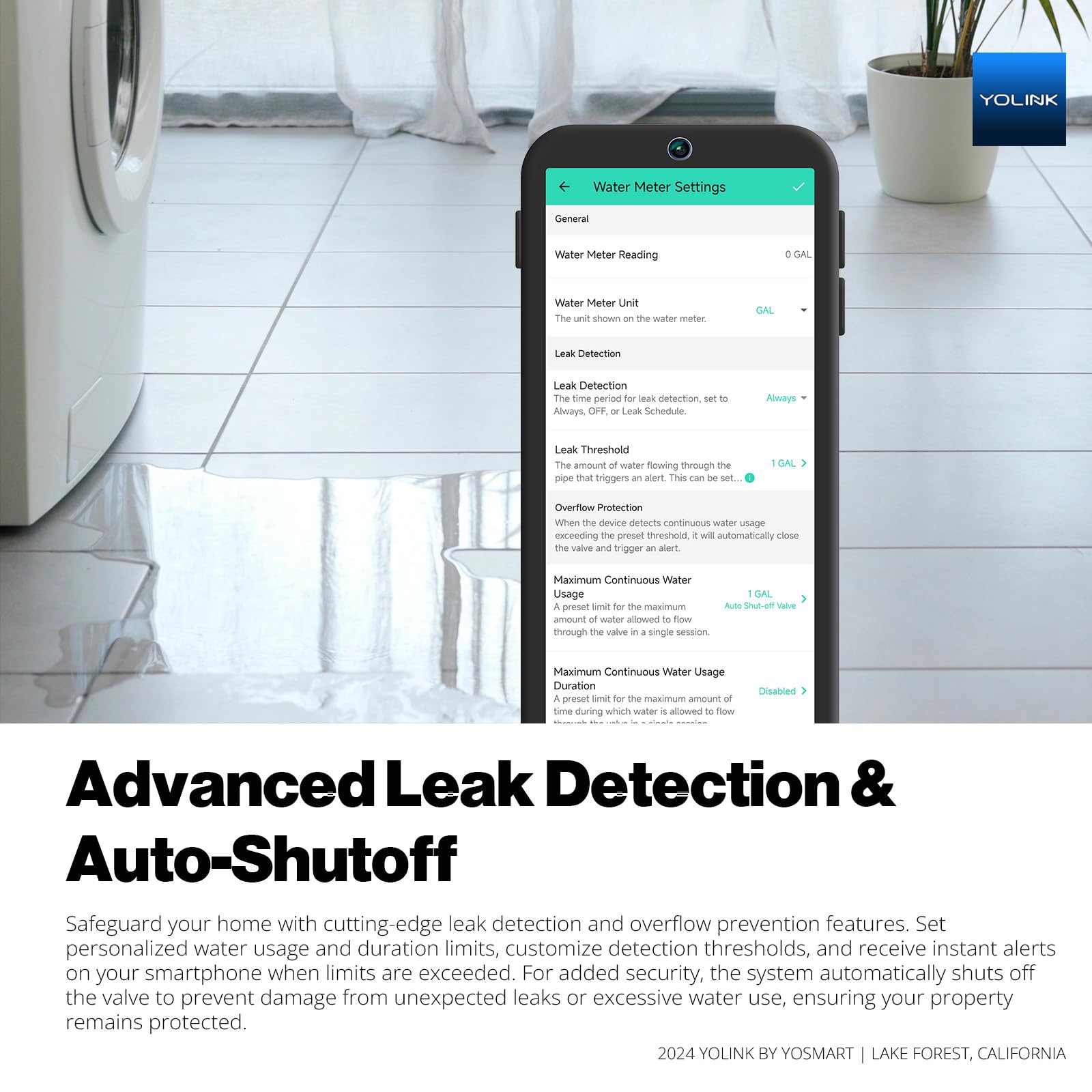 YoLink FlowSmart offline D2D control preserves critical shutoffs when offline.
