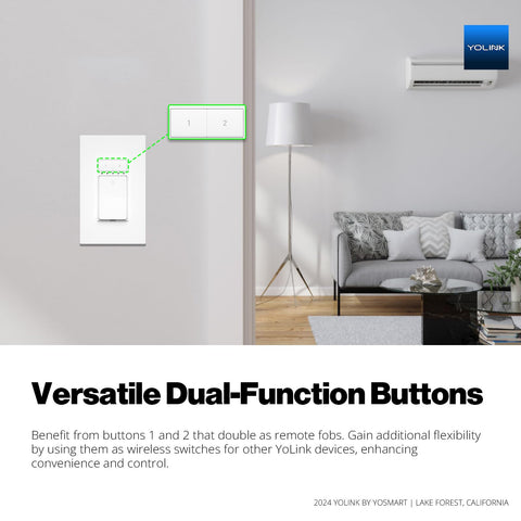 YoLink offline operation via device to device links keeps lights working