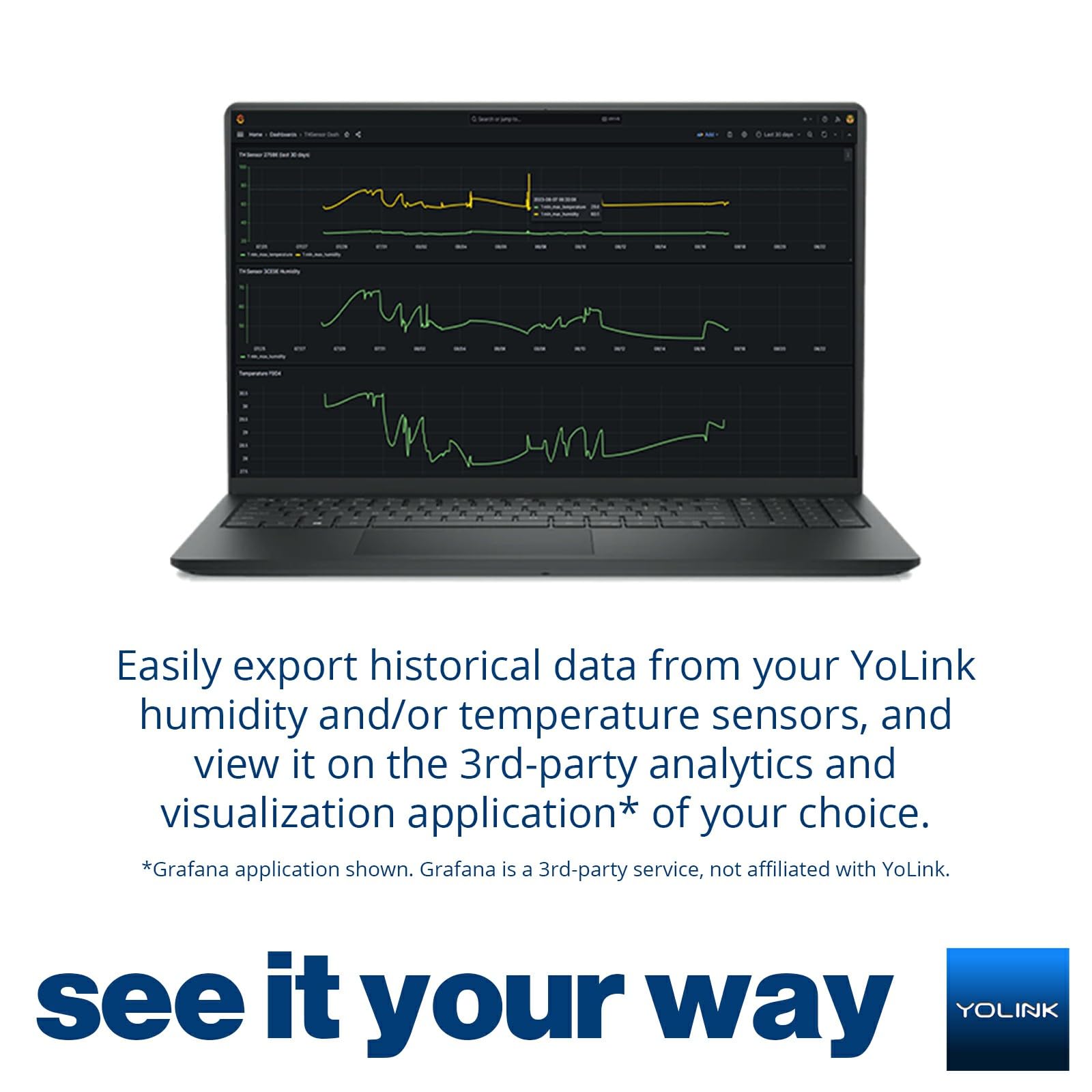 YoLink offline data logging stores readings offline.