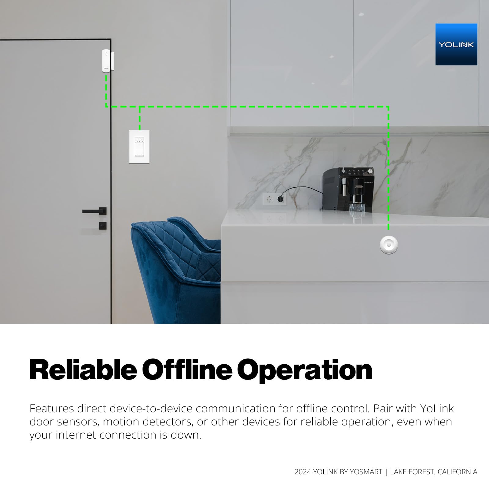 YoLink over temperature protection adds safe automatic shutoff for warmth prone areas
