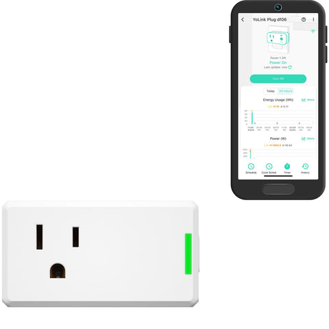 YoLink Smart Energy Plug install demonstrating quick plug-and-play setup and setup ease