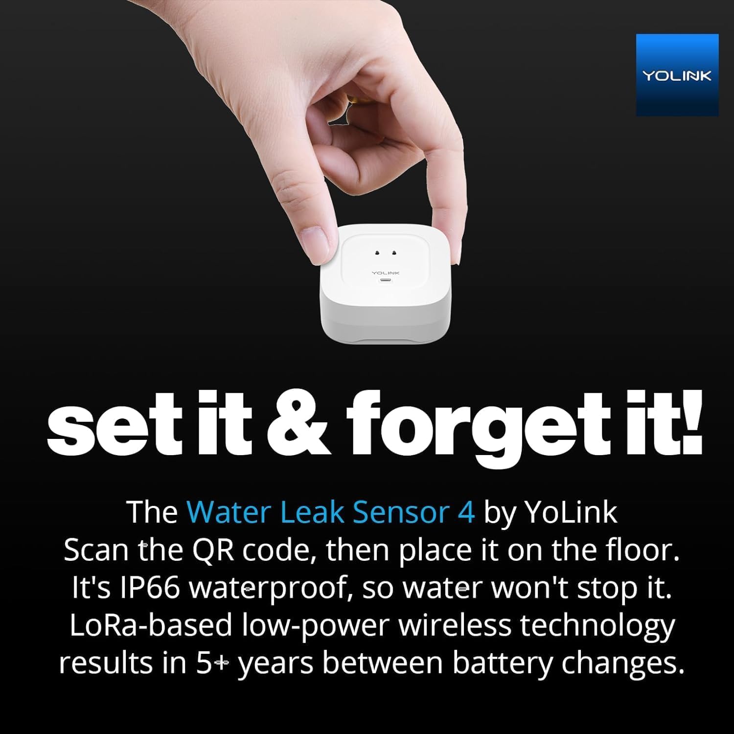 YoLink integrates with Alexa, IFTTT for automation and voice control.