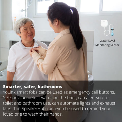 YoLink water level app notifications keep you informed.