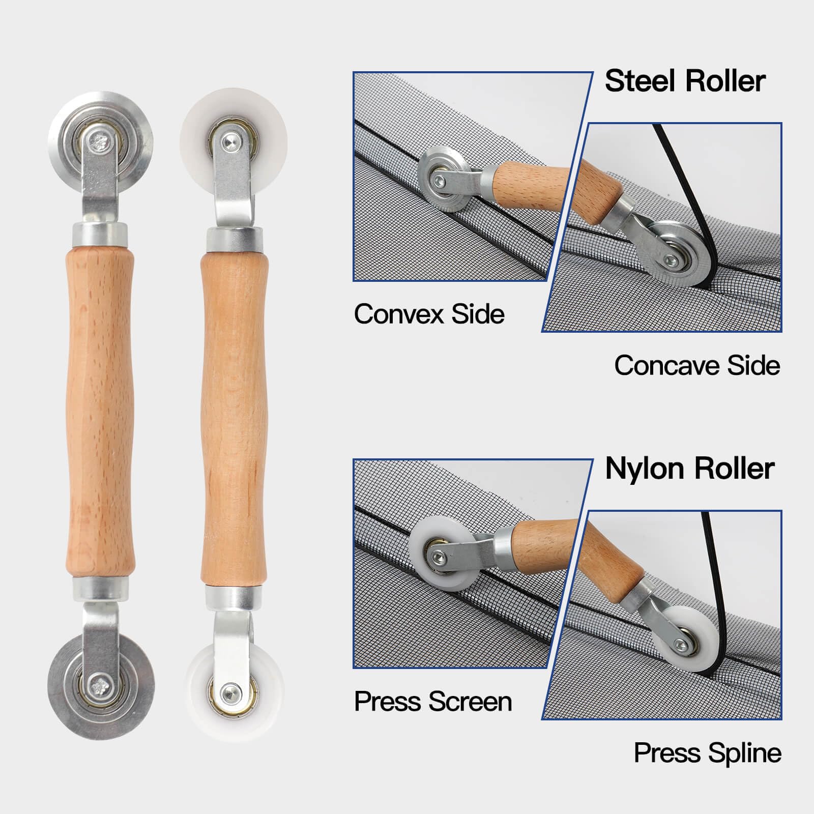 Yolovit old spine mover hook helps guide the frame with precision.