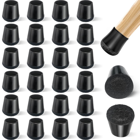 Yomanta chair leg protectors main photo showing universal fit and floor protection
