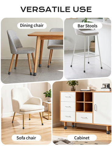 Yomanta dining-chair leg protectors help effortless moves during meals.