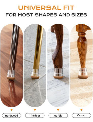 Yomanta universal fit for dining chairs and bar stools with versatile leg shapes.