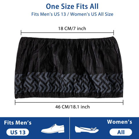 Yomeie X-Large shoe covers provide indoor protection for floors and shoes