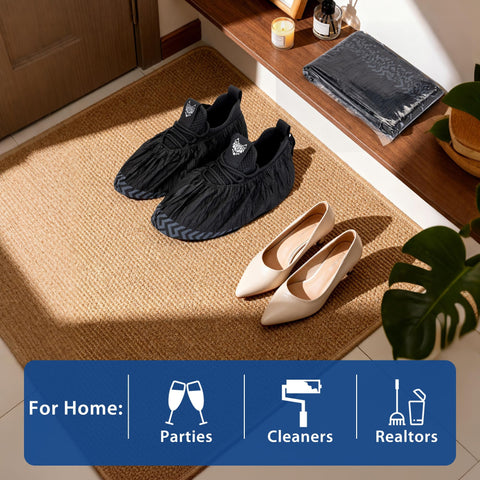 Yomeie X-Large shoe covers lightweight breathable fabric for comfort