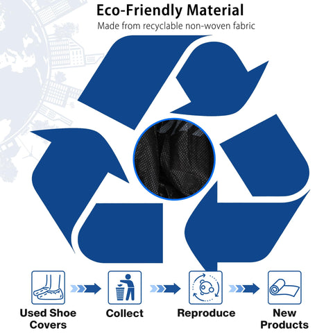 Yomeie X-Large shoe covers recyclable and degradable materials