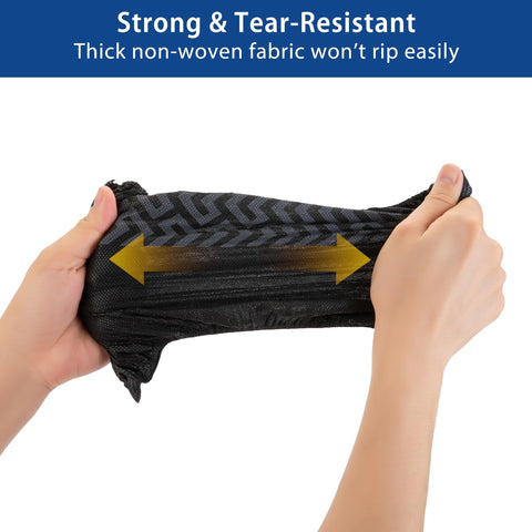 Yomeie X-Large shoe covers tear-resistant fabric for durability