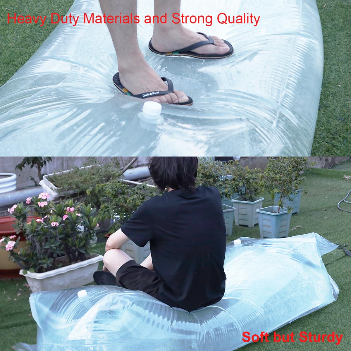 Yonawlsy food-grade BPA-free material keeps water storage safe.