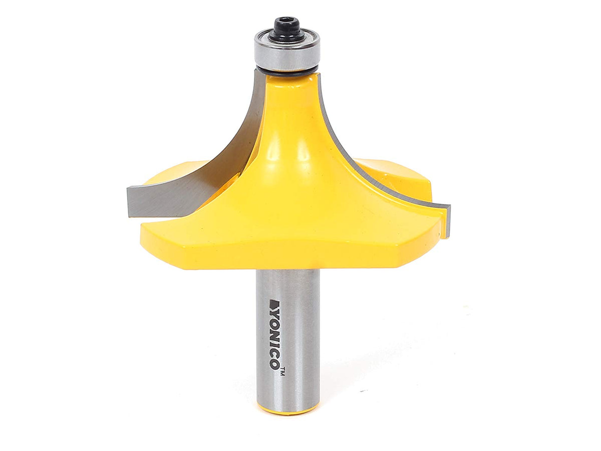 Yonico 13169 close-up: 1-inch radius for smooth, rounded edges on woodworking projects