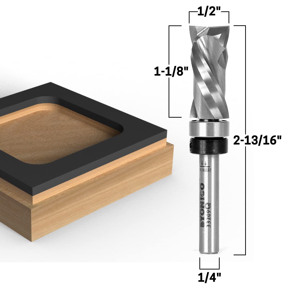 Yonico 33209q solid carbide sleeve core for durable performance