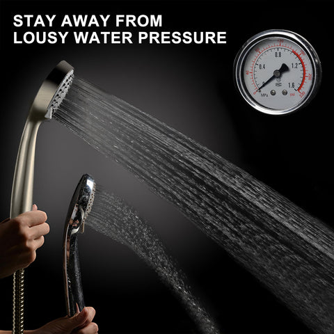 YOO.MEE 79-inch stainless steel hose for extended reach