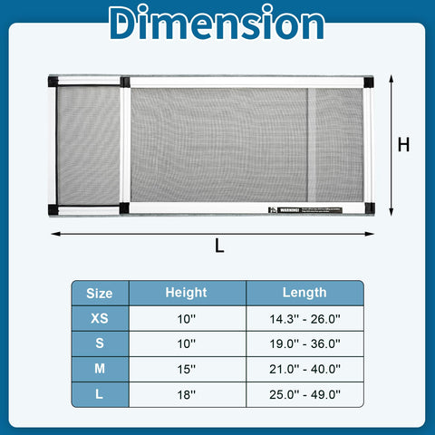 Yoochee aluminum frame provides durable support that resists deformation during seasonal use.