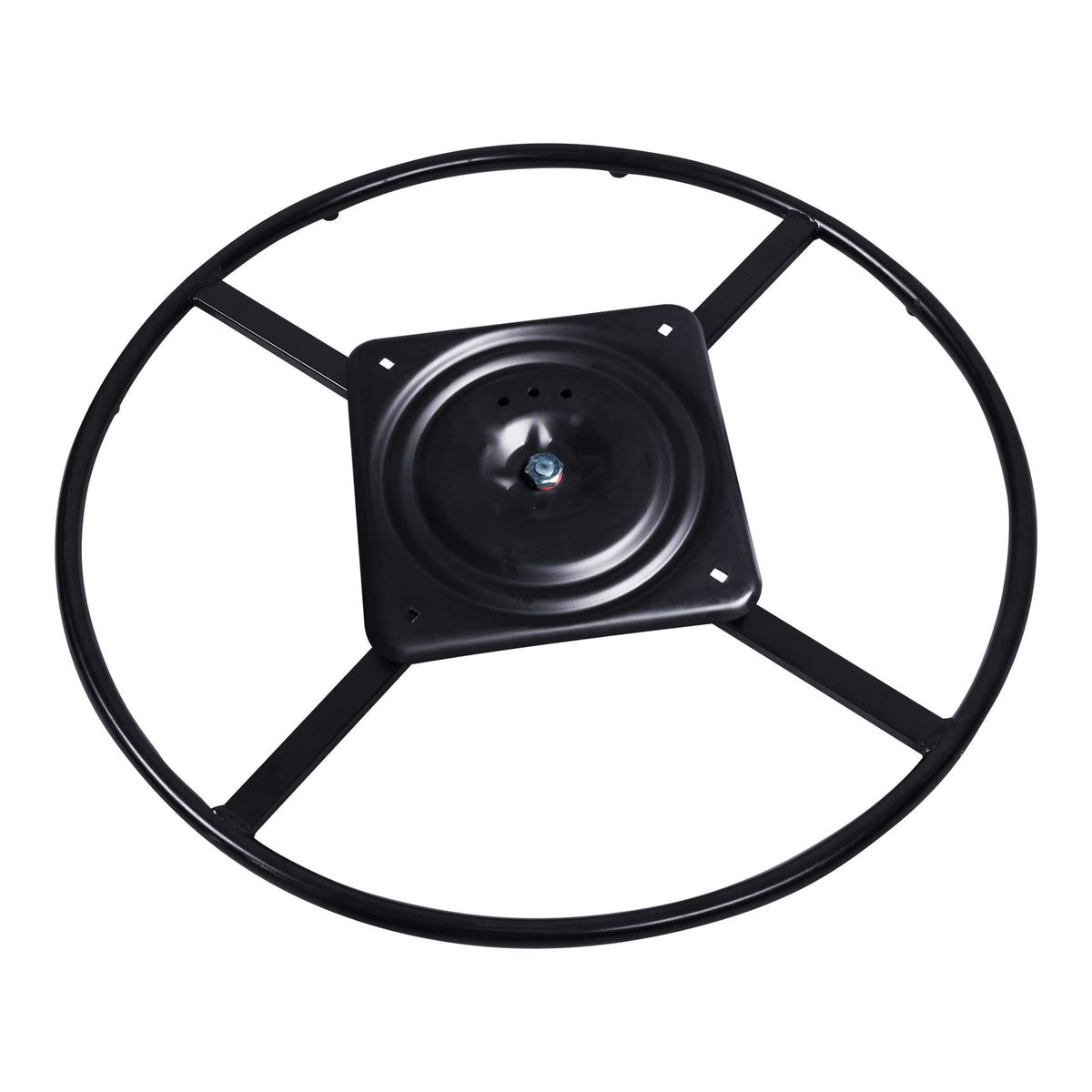 Yoogu heavy duty 25.5-inch recliner base ring provides smooth, resilient swivel.