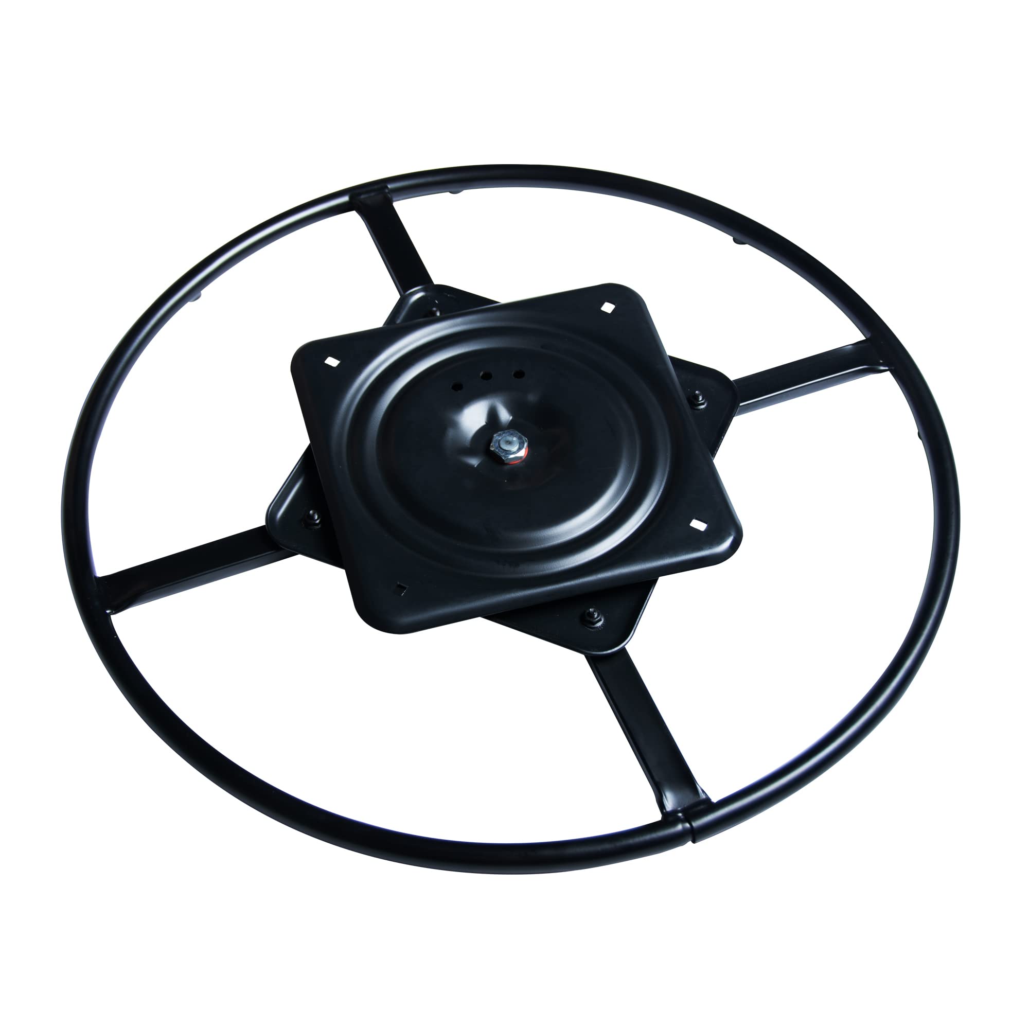 Yoogu steel, black finish delivers durable, modern aesthetics.