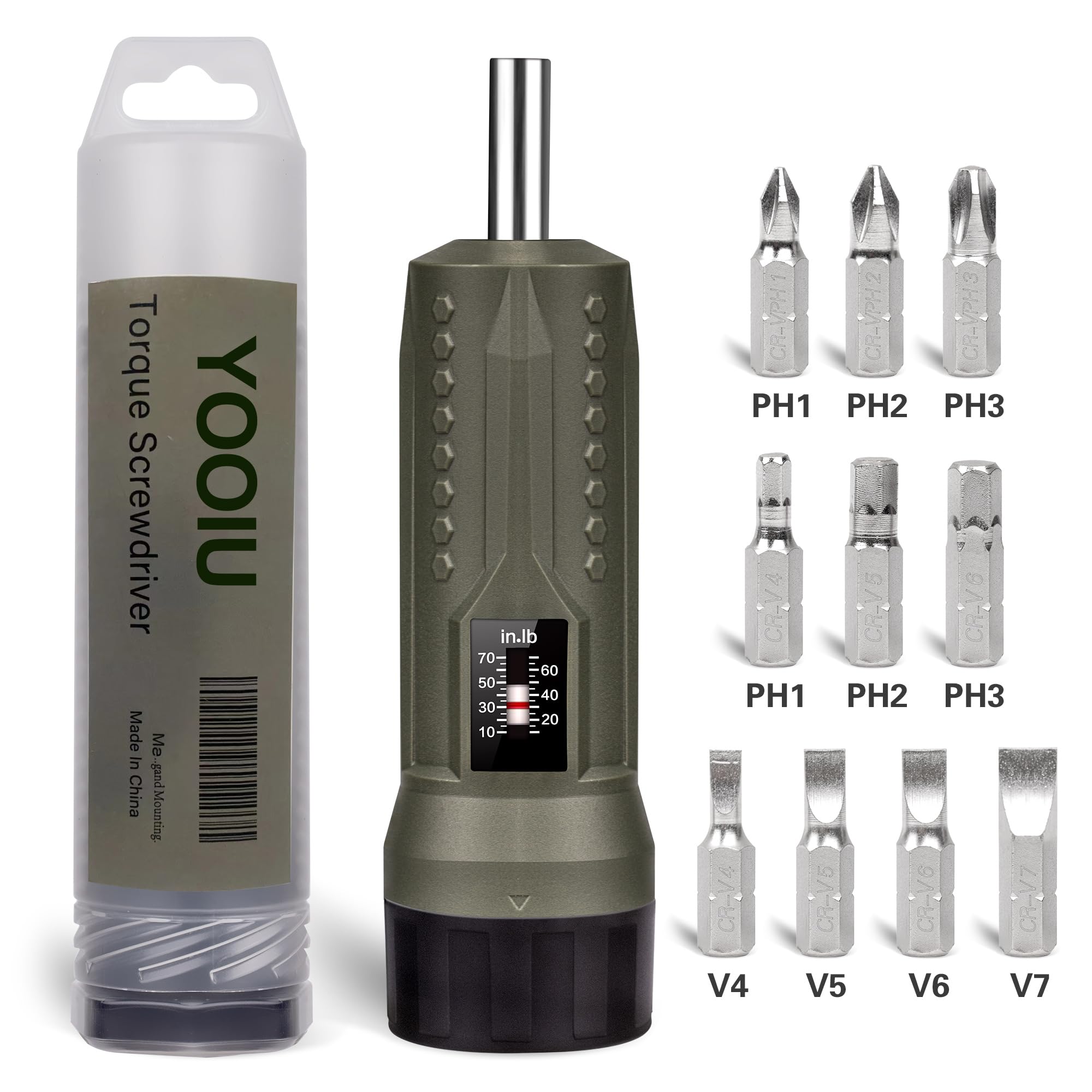 YOOIU torque screwdriver durable construction for daily workshop use.