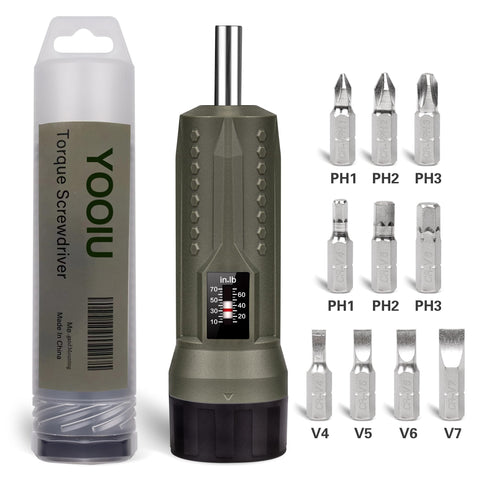 YOOIU torque screwdriver durable construction for daily workshop use.