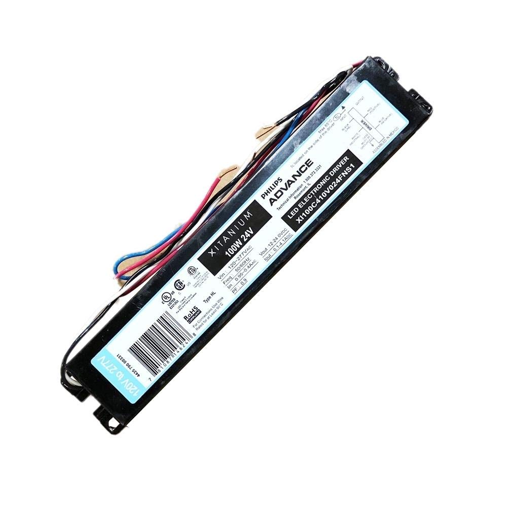 YOOZENA Advance XI100C410V024FNS1 back connection illustrating input output terminals.
