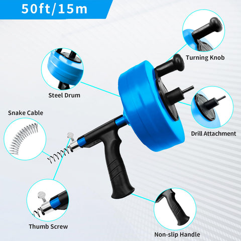 Yopmb drill attachment enables faster drain clearance