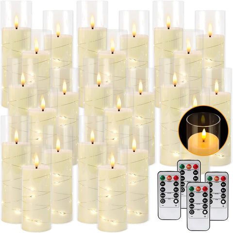 YOROXRG kid-friendly candles provide safe decorative lighting