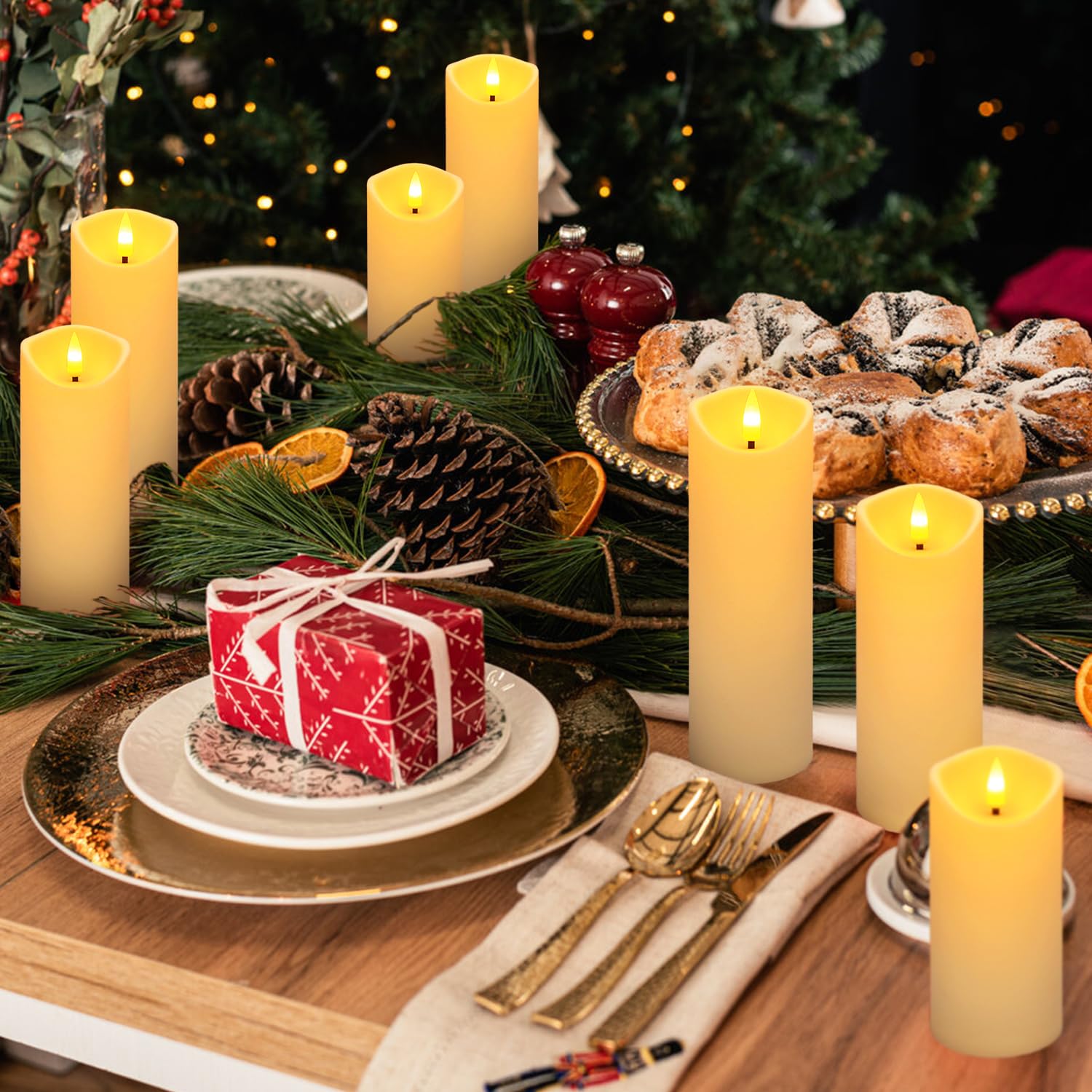 YOROXRG warm yellow-orange glow enhances cozy atmospheres