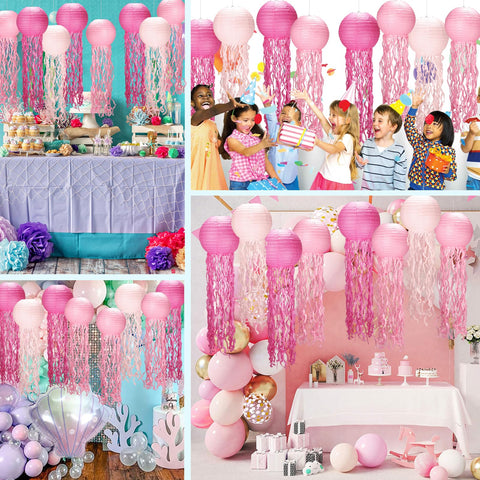 Yorr reusable paper lanterns designed for easy storage and reuse.