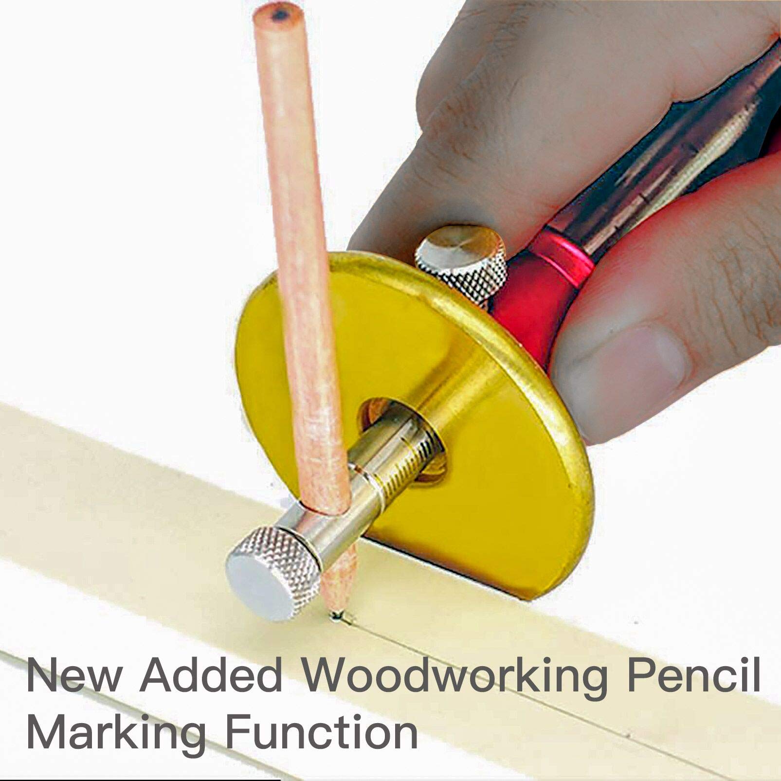 YOSELIN M6 hand screw demonstrates quick, secure clamping during setup.