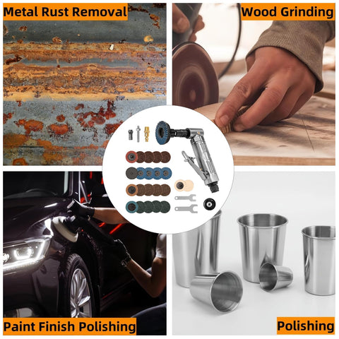 YoShin air connector and lubrication setup keeps the tool maintained.
