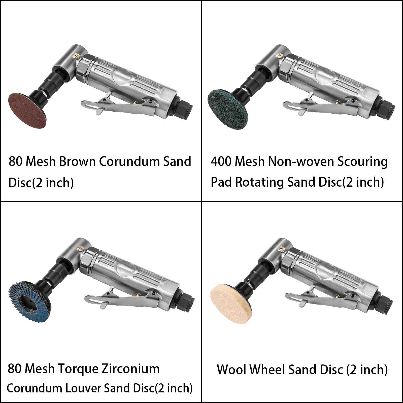 YoShin quick change disc offers fast accessory changes for efficient workflows.