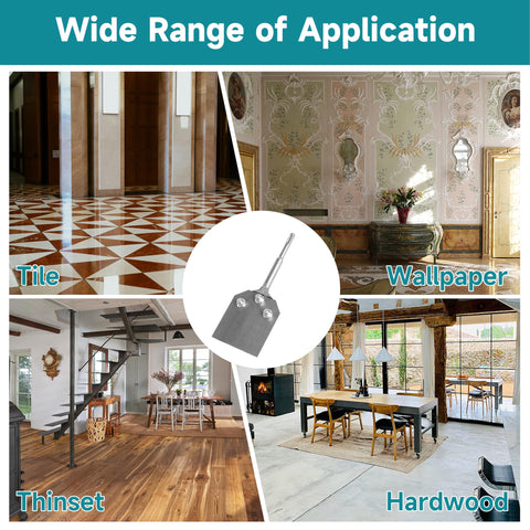YOSIGHT versatile scraper for tile, cement, grout, and stone.