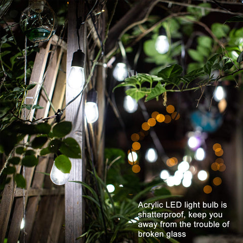 YOSION waterproof festoon light designed to withstand outdoor weather