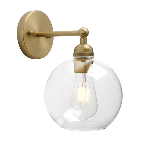 Yosoan industrial-style sconce withstands humidity in bathrooms.