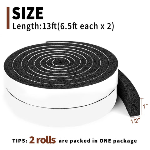 Yotache anti-vibration foam strip installed under a small appliance for protection