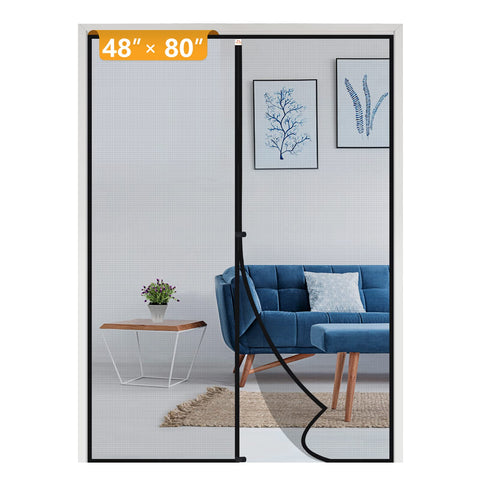 Yotache magnetic screen door installed in doorway shows effortless walk-through use.