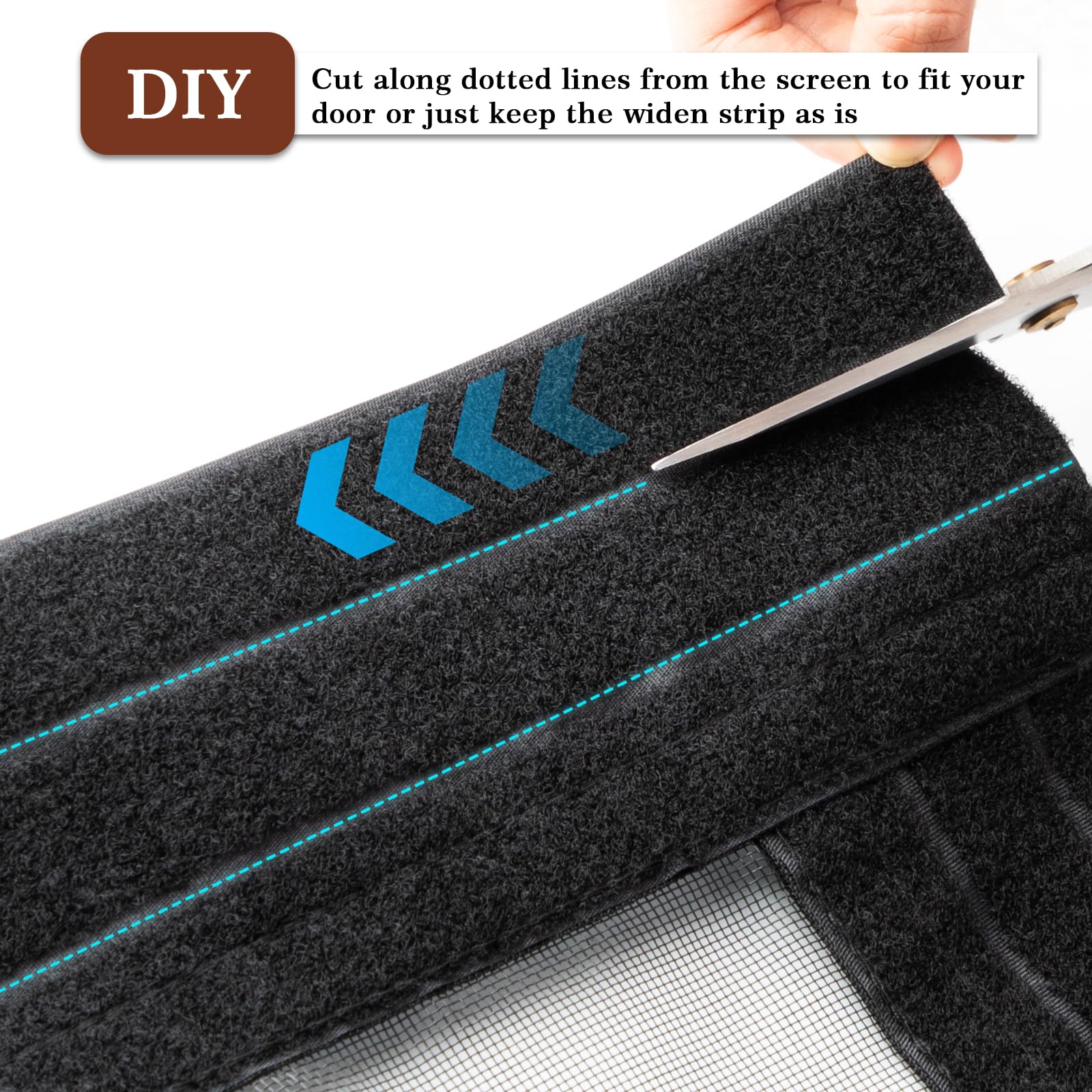 Yotache reinforced webbing around the frame enhances screen durability.