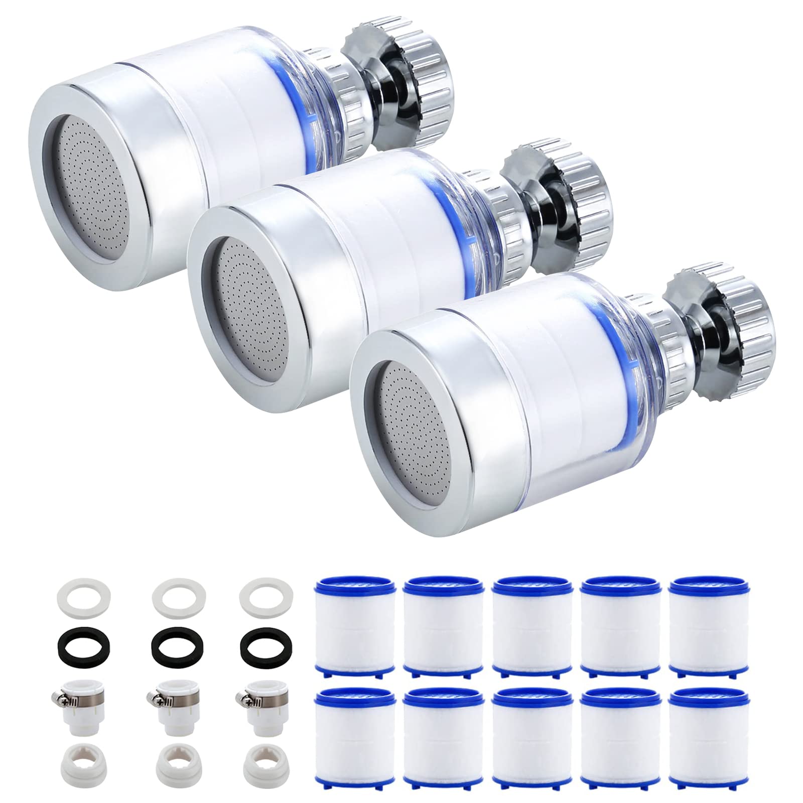 YOTAN sink filter with 360° rotation for versatile kitchen and bath filtration.