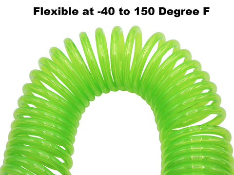 YOTOO 1/4 inch ID, 25 foot hose ready for versatile workshop tasks