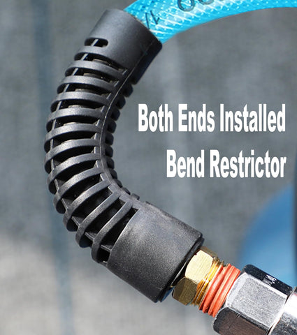 YOTOO air hose used in finishing work to protect surfaces.