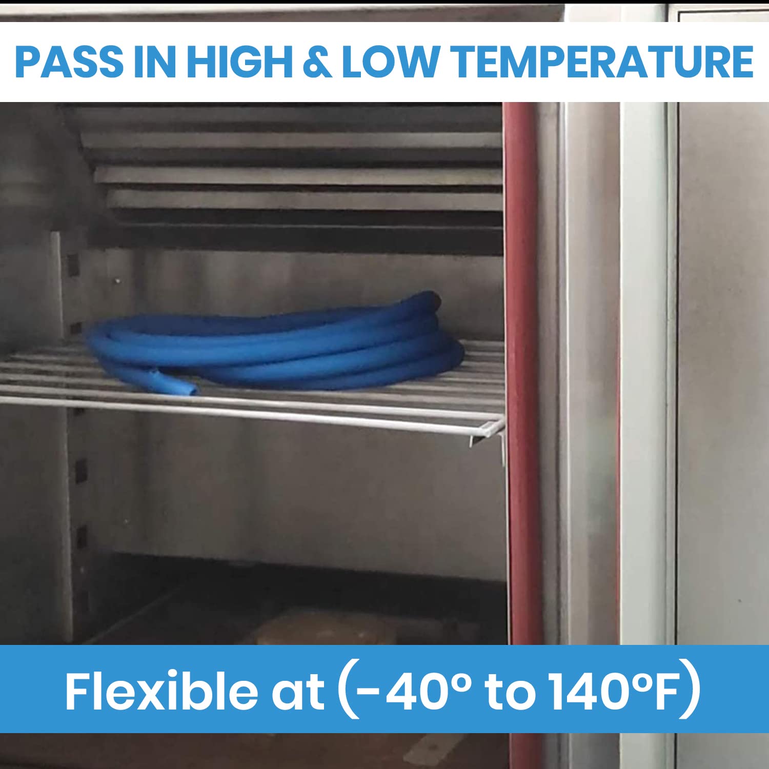 YOTOO 10-foot length hose demonstrates lightweight flexibility under load.