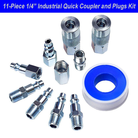 YOTOO heavy-duty steel air hose fittings ensure long-lasting performance