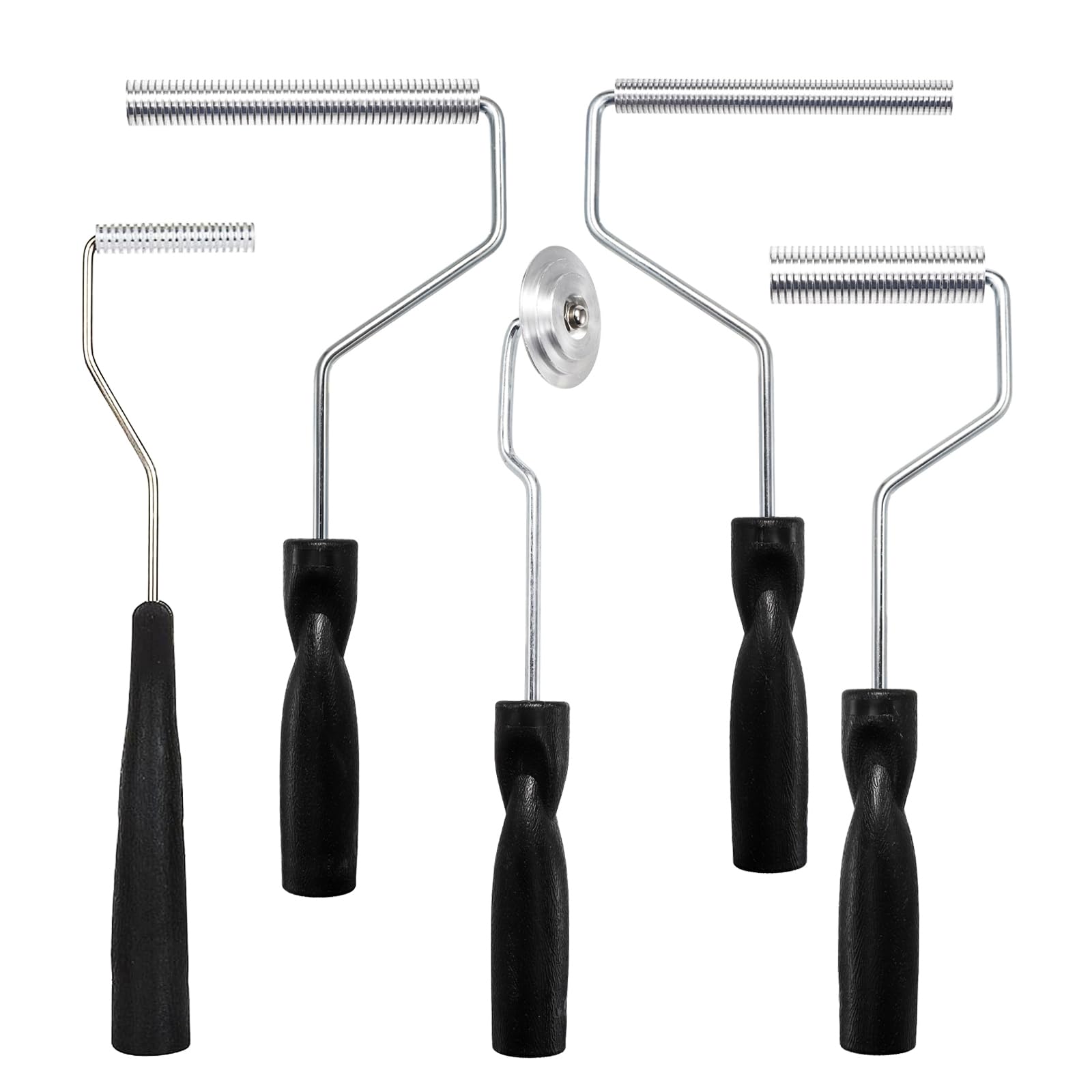 YOUEON 5pcs fiberglass roller kit for precise saturation and smooth finish