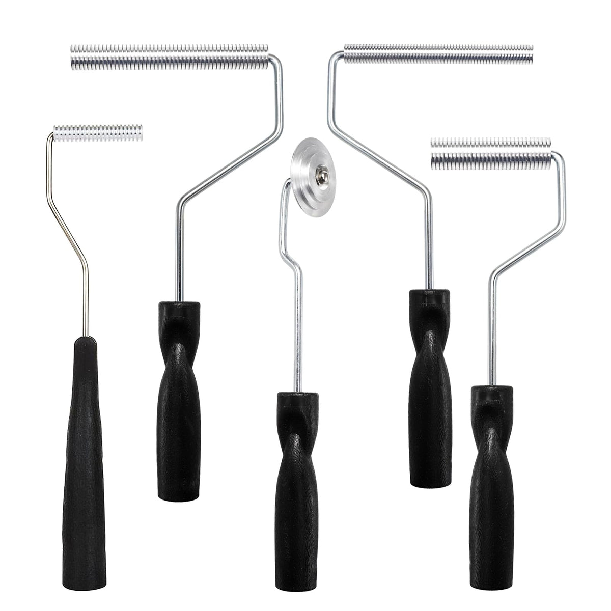 YOUEON 5pcs fiberglass roller kit for precise saturation and smooth finish
