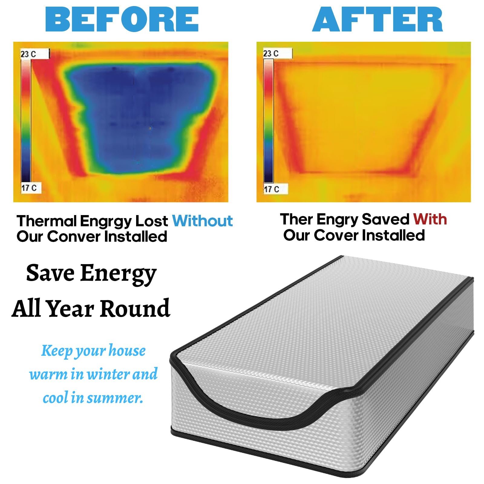 Youeon waterproof and fireproof layer protects attic space from moisture.