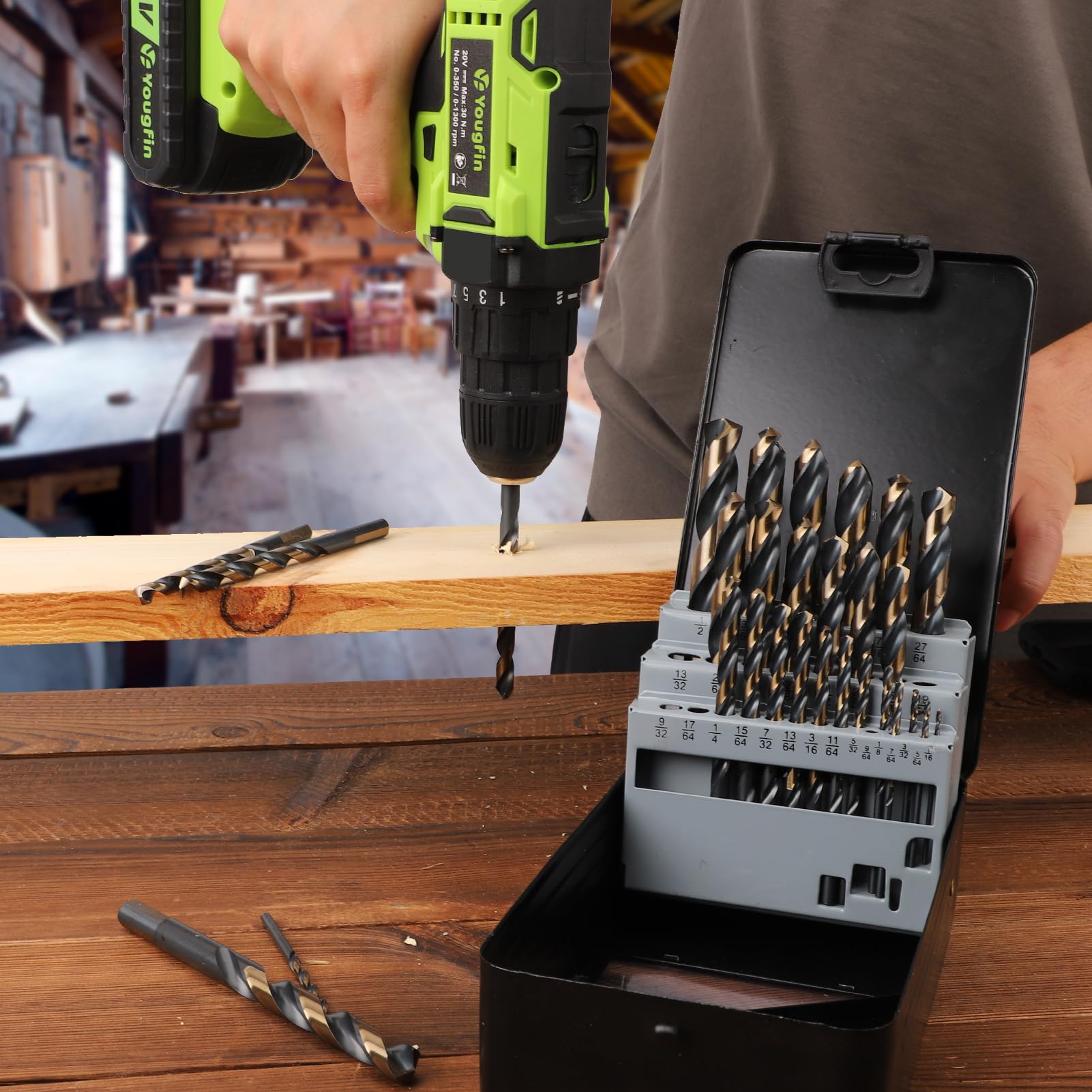 Yougfin case design simplifies transport and storage for DIY.
